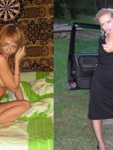 Набор фото голых и в одежде